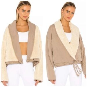 Reversible Free People Sherpa Jacket